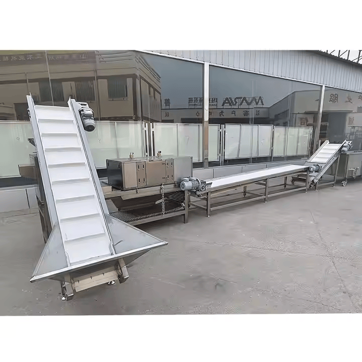 Niedrige Investition komplett Knoblauchschäling Packing Line Peeled Knoblauchproduktionslinie