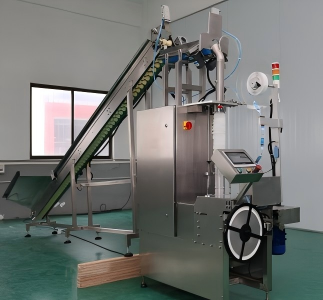 Streifennetzbeutel-Verpackungsmaschine